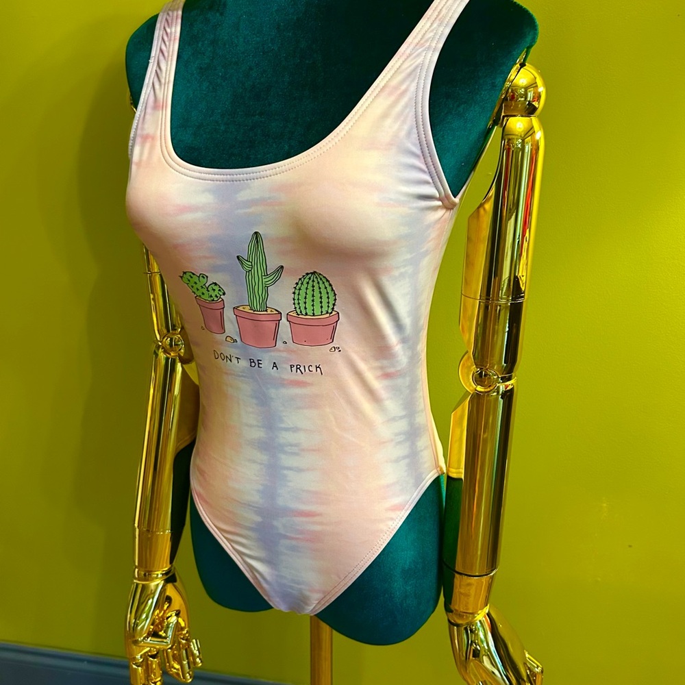Tie-Dye One Piece Swimsuit